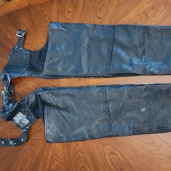 Leather chaps XL - Picture 2 of 11